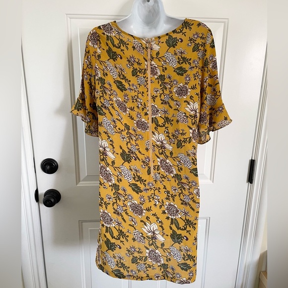 NWT Molly Bracken star ladies woven floral dress Medium - Picture 2 of 5